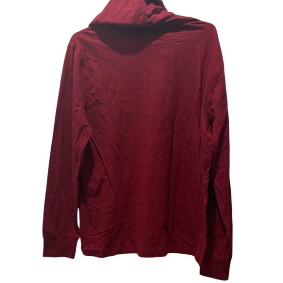 Men's Long Sleeves Hoody, Tommy Hilfiger, L/G, Red, NWT - Picture 4 of 9